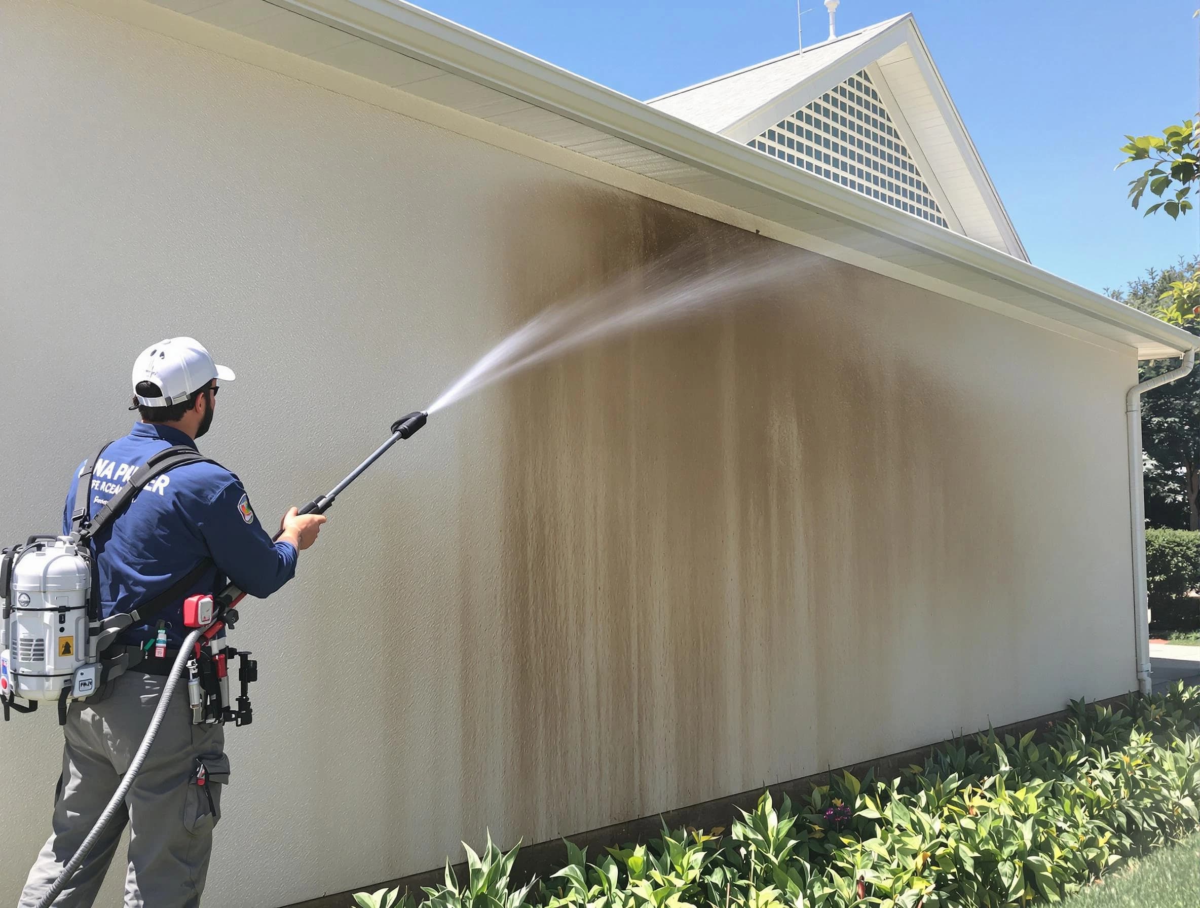 Cuyahoga Falls Power Washing expert providing thorough power washing service in Cuyahoga Falls