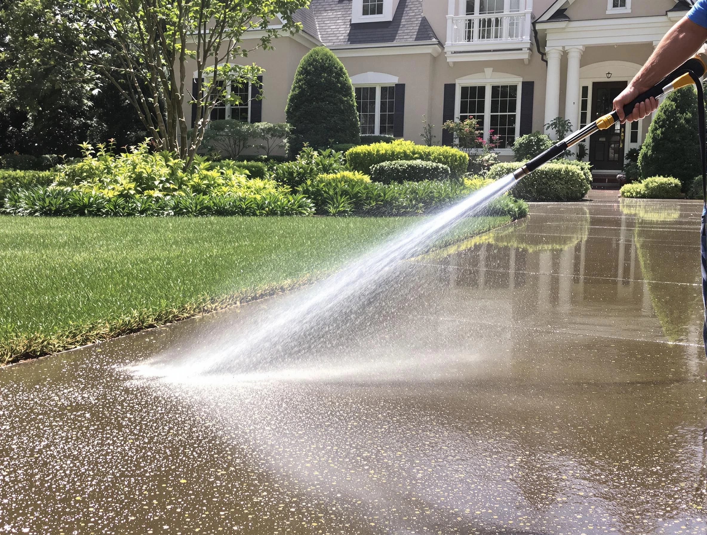 Cuyahoga Falls Power Washing professional delivering pressure washing service in Cuyahoga Falls